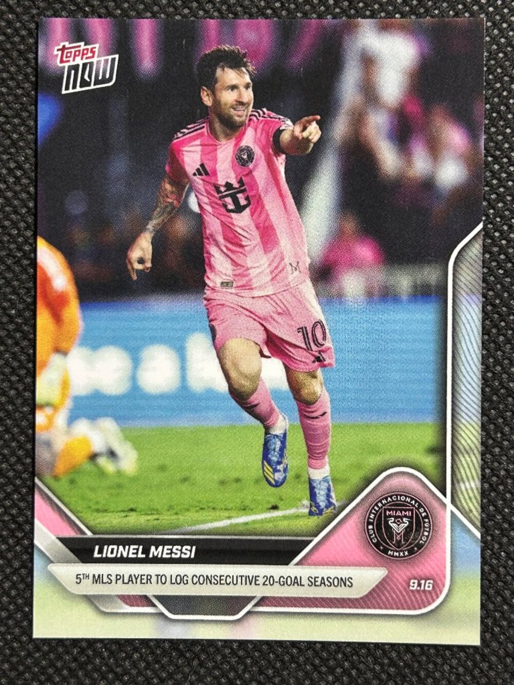 Lionel Messi - 2025 MLS Topps NOW® Soccer Card #94